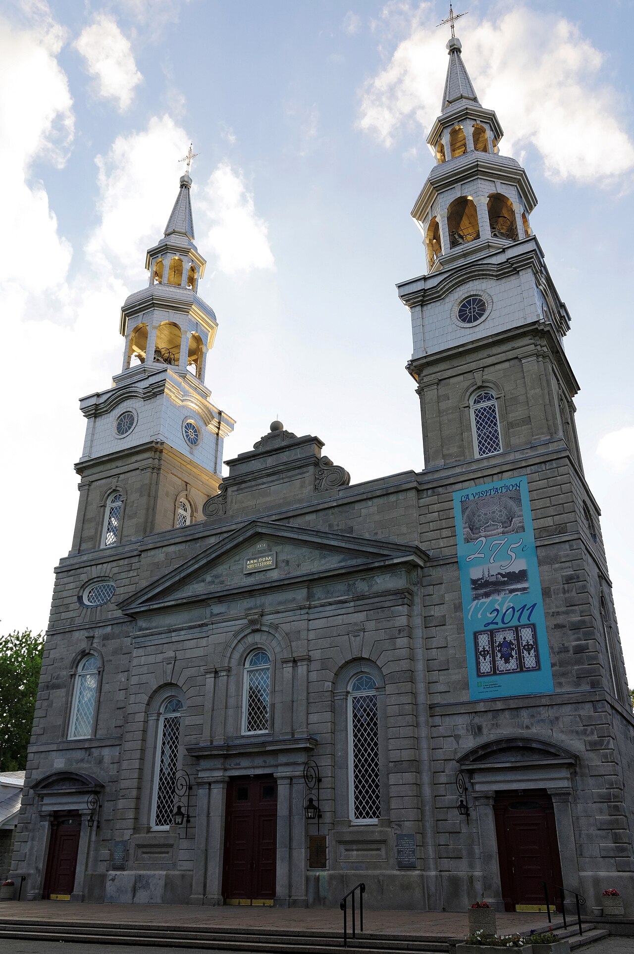 L'église de la Visitation-de-la-Bienheureuse-Vierge-Marie, au Sault-au-Récollet
