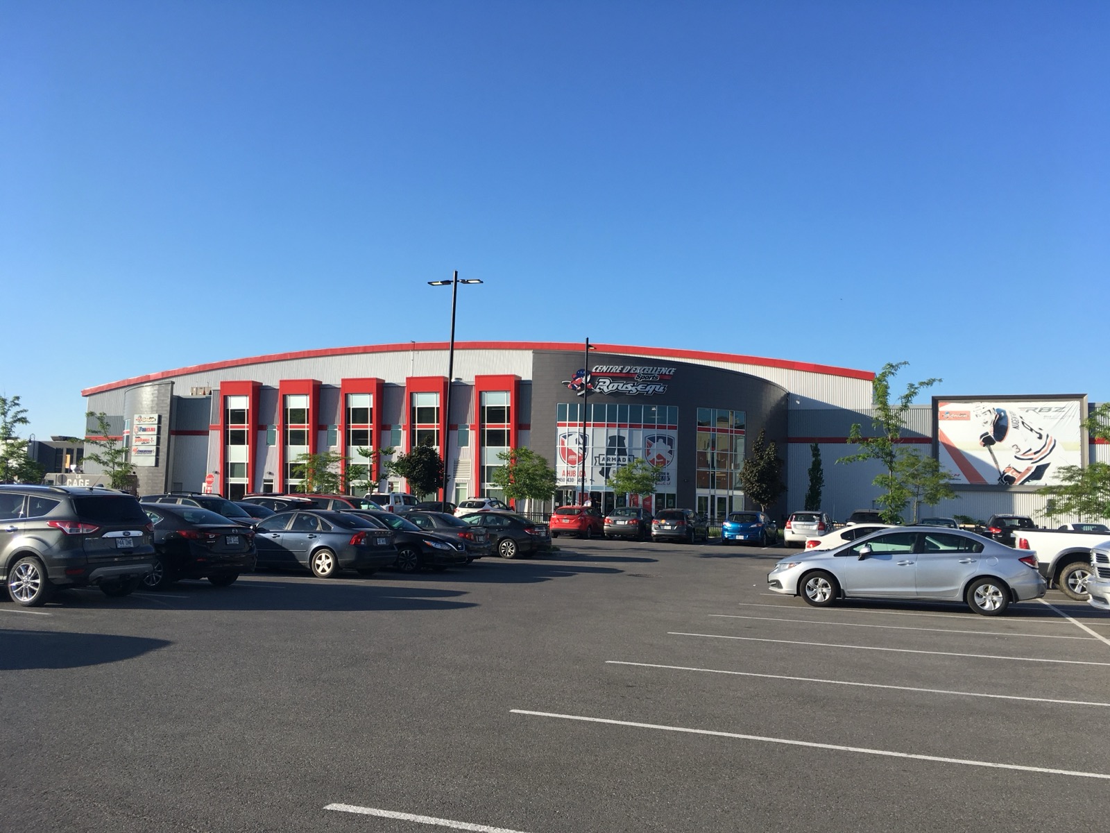 Le Centre d'excellence Sports Rousseau, aréna de l'Armada de Blainville-Boisbriand