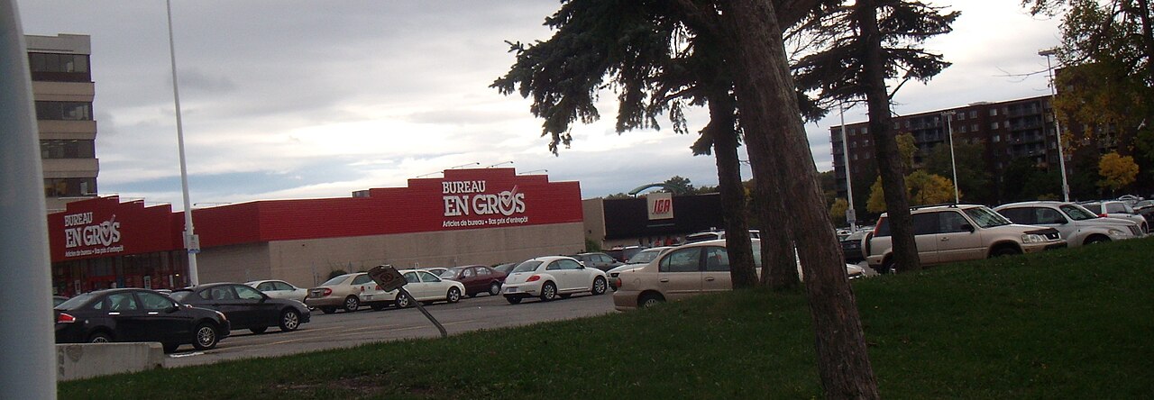 Les commerces du Quartier Cavendish, l'ancien Cavendish Mall
