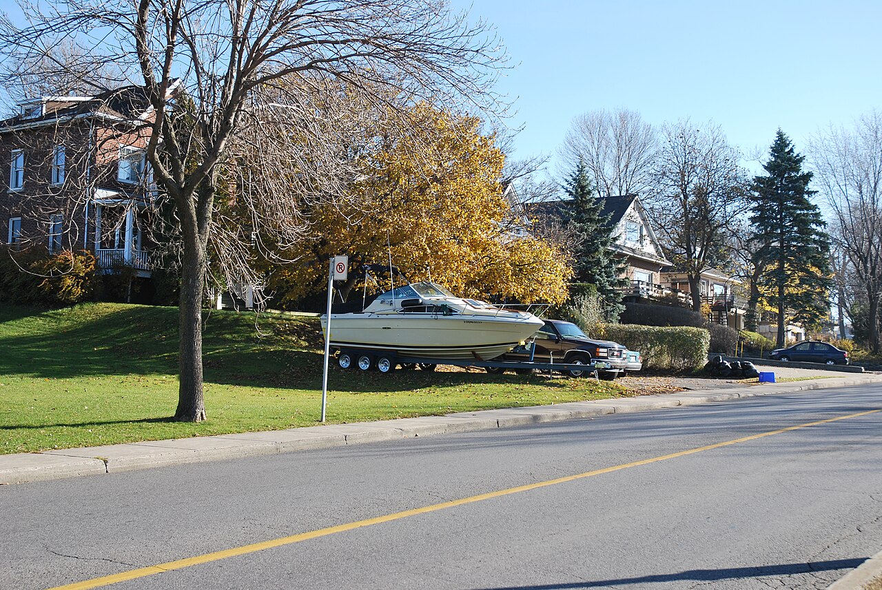 Le boulevard LaSalle, qui longe le fleuve Saint-Laurent à LaSalle