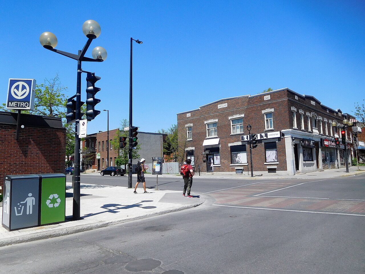 Le boulevard Monk, artère commerciale de Ville-Émard